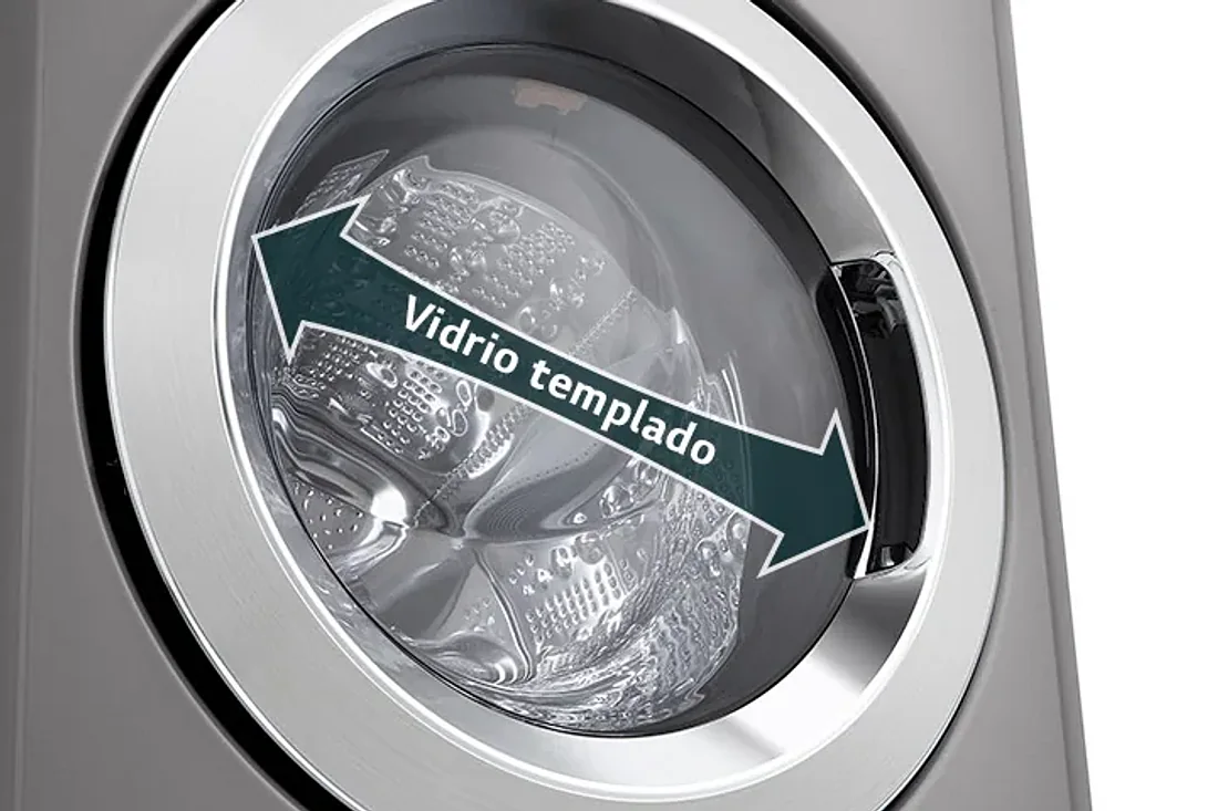 VIDRIO TEMPLADO · Lavadora semi industrial OPL LG Giant C Max