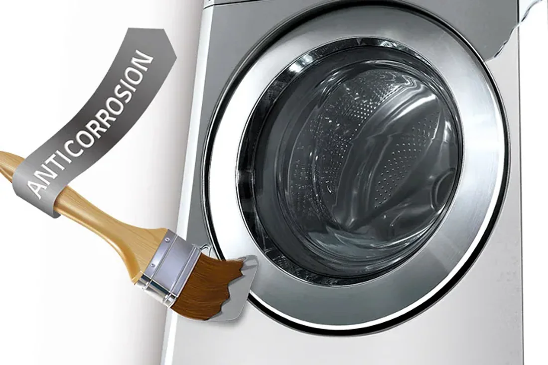 RECUBRIMIENTO PREMIUM “RESISTENCIA A LA CONTAMINACIÓN Y AL ÓXIDO” · Titan-max lavadora semi industrial LG Titan Max