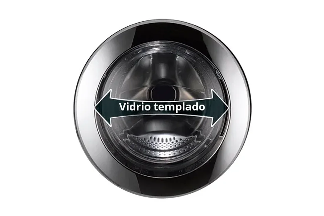 Vidrio Templado · Lavadora y secadora comercial apilable LG Giant-C+
