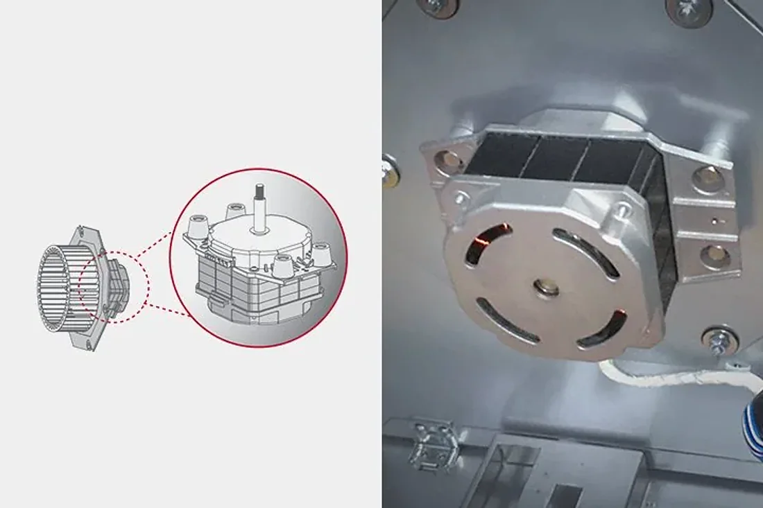 Motor para trabajo pesado · Secadora comercial a gas LG Titan-C