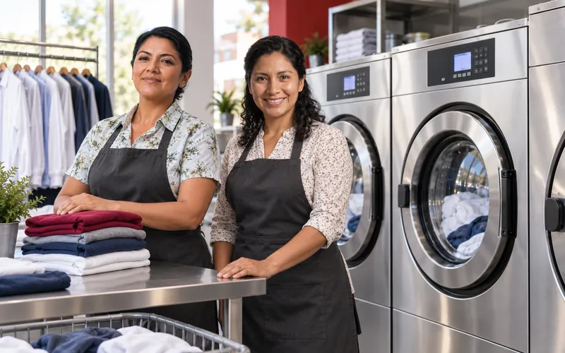Lavandería comercial